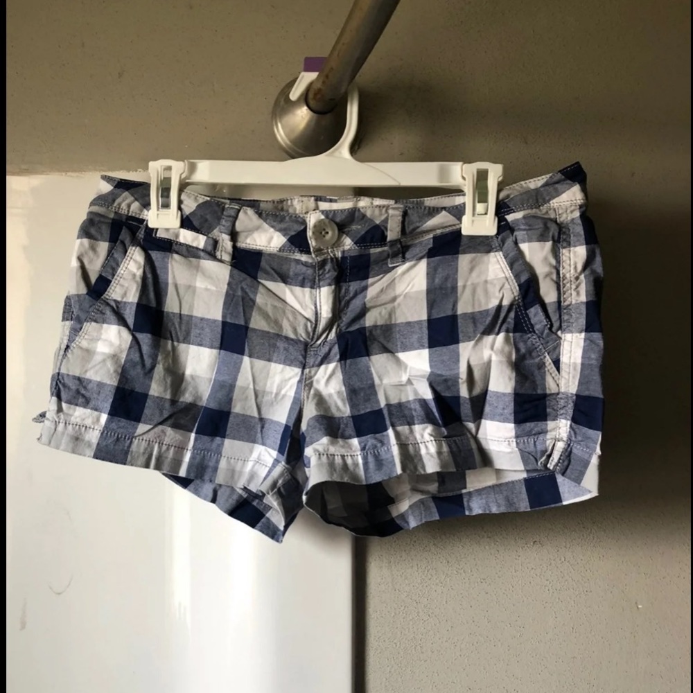 Plaid shorts